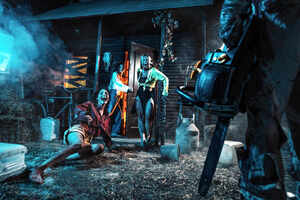 Фотография перформанса Техасская резня бензопилой от компании Quest Stars (Фото 2)