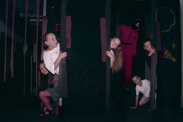 Прятки. Игра в кальмара