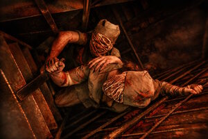 Фотография перформанса Silent Hill от компании Blessed (Фото 2)